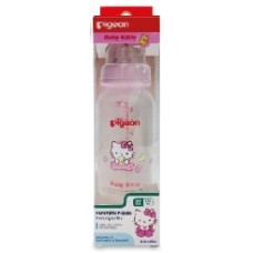 พีเจ้น Pigeon ขวดนม PP BPA Free ลายคิตตี้ 8 oz. สำหรับ 4-5 เดือนขึ้นไป