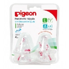 พีเจ้น Pigeon จุกเสมือนนมมารดา รุ่นมินิ ไซส์ L แพ็ค 4