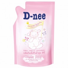 ดีนี่ D-nee ผลิตภัณฑ์ปรับผ้านุ่มเด็ก ดีนี่  Happy Baby ถุงเติม 600 มล.