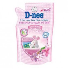 ดีนี่ D-nee ผลิตภัณฑ์ปรับผ้านุ่มเด็ก ดีนี่ ไลฟ์ลี่  Sakura Blossom ถุงเติม 600 มล.