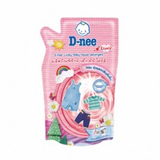 ดีนี่ D-nee ผลิตภัณฑ์ซักผ้าเด็ก ดีนี่ Lively ถุงเติม 600 มล.