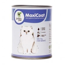 MaxiCoat อาหารเสริม สำหรับแมว 100 เม็ด