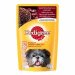 Pedigree ชนิดเปียก รสตับย่างบดพร้อมผัก 130 g