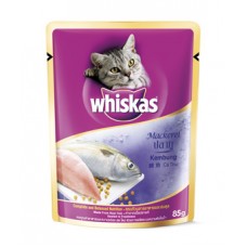 Whiskas ชนิดเปียก รสปลาทู 85 g