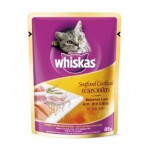 Whiskas ชนิดเปียก รสทะเลรวมมิตร 85 g