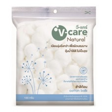 วีแคร์ V-care สำลีก้อน ขนาด 100 กรัม