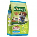 ด็อก เอ็นจอย Dog'n Joy ชนิดเม็ด สำหรับสุนัขโตพันธุ์เล็ก รสไก่และตับ 3 kg