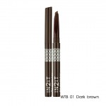 In2It Tri-angular Eyebrow Liner WTB01 dark brown