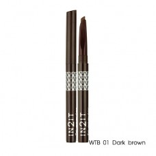 In2It Tri-angular Eyebrow Liner WTB01 dark brown