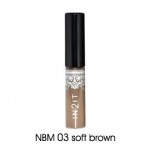 In2It Natural Brow Waterproof eyebrow mascara NBM03 soft brown