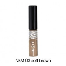 In2It Natural Brow Waterproof eyebrow mascara NBM03 soft brown