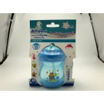 แอทตูน Attoon ถ้วยหัดดื่มแบบมีหลอด 8 oz. สีฟ้า