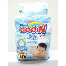 กูนน์ Goon Pants ไซส์ S ห่อ 16 ชิ้น สำหรับ 4 - 8 กก.