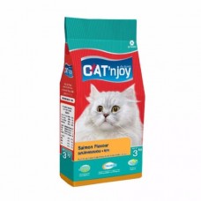 แคท เอ็นจอย Cat'n Joy ชนิดเม็ด รสปลาแซลมอน 3 kg