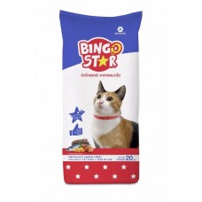 บิงโกสตาร์ BINGO STAR สำหรับแมวโตอายุ 1 ปีขึ้นไป รสดั้งเดิม 20 kg