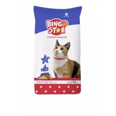 บิงโกสตาร์ BINGO STAR สำหรับแมวโตอายุ 1 ปีขึ้นไป รสดั้งเดิม 10 kg