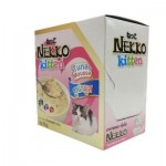 Nekko สูตร Kitten สำหรับลูกแมว รสปลาทูน่าเนื้อมูส 70 g ต่อซอง จำนวน 12 ซอง