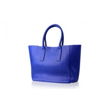 Estee Lauder Blue Leather Bag 