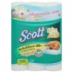 สก๊อตต์ Scott เอ็กซ์ตร้า แคร์ กลิ่นเนเชอรัลเฟรช 24 ม้วน