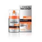 L'OREAL MEN EXPERT HYDRA ENERGETIC MULTI-ACTION 8 ANTI-FATIQUE MOISTURIZER 50ML 