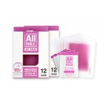 All Wax Waxing Perfect Strips For Underarm #Purple 12pcs