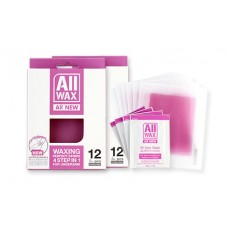 All Wax Waxing Perfect Strips For Underarm #Purple 12pcs