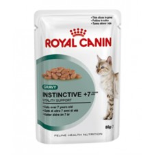 Royal Canin Instinctive +7 ชนิดเปียก สำหรับแมวโตอายุ 7 ปีขึ้นไป 85 กรัม