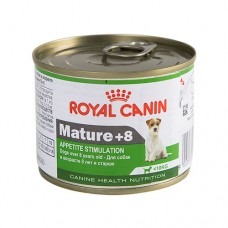 Royal Canin Mini Mature +8 ชนิดเปียก สูตรสำหรับสุนัขพันธุ์เล็กสูงวัย อายุ 8 ปีขึ้นไป 195 กรัม