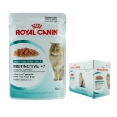 Royal Canin Instinctive +7 in jelly ชนิดเปียก สำหรับแมวโตอายุ 7 ปีขึ้นไป 85 กรัม