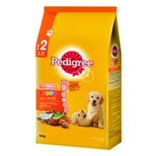 Pedigree เพดดิกรี ลูกสุนัขรสไก่และไข่ 1.5 กก. สำหรับลูกสุนัข อายุ 3-18 เดือน