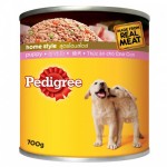 Pedigree ชนิดเปียก สูตรโฮมสไตล์ สำหรับลูกสุนัข 700 g