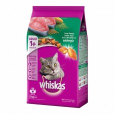 Whiskas ชนิดเม็ด รสปลาทูน่า 1.2 kg สูตรแมวโต