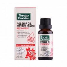 Thursday Plantation Rosehip Oil Certificated Organic Restorative 25ml