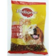 Pedigree ชนิดเม็ด รสเนื้อวัวและผัก 400 g สำหรับสุนัขโตเต็มวัย
