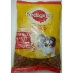Pedigree ชนิดเม็ด รสเนื้อวัว เนื้อแกะและผัก 400 g สำหรับสุนัขพันธุ์เล็ก