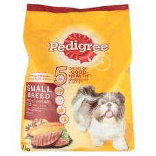 Pedigree ชนิดเม็ด รสตับย่าง 3 kg สำหรับสุนัขพันธู์เล็ก
