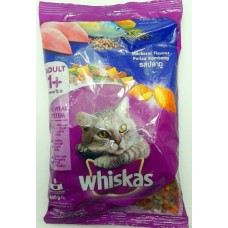 Whiskas ชนิดเม็ด รสปลาทู 400 g สูตรแมวโต