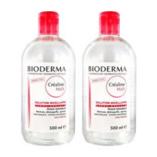 Bioderma Sensibio H2O Make-up Removing Micelle Solution (500mlx2)