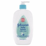 จอห์นสัน Johnson's เบบี้ มิลค์ แอนด์ ไรซ์ โลชั่น 500 มล.