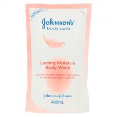 จอห์นสัน Johnson's ครีมอาบน้ำ จอห์นสัน บอดี้ แคร์ ลาสติ้ง มอยส์เจอร์ บอดี้ วอช 400 มล.