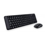 Logitech MK220 CORDLESS WIRELESS DESKTOP WITH MOUSE BLACK