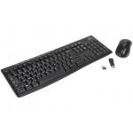 Logitech MK270 CORDLESS WIRELESS DESKTOP UNIFYING WITH MOUSE BLACK