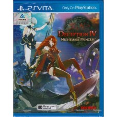 PSVITA: Deception IV The Nightmare Princess (Z3)(EN) (แผ่นเกมส์ลดราคาพิเศษ)