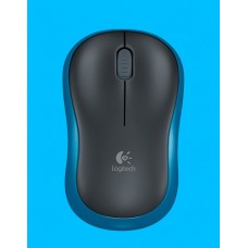 LOGITECH M185 WIRELESS MOUSE 2.4GHZ BLUE