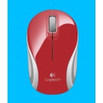 LOGITECH M187 WIRELESS MOUSE 2.4GHZ RED