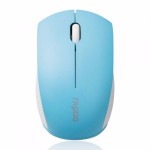 RAPOO MS3360 SUPER MINI WIRELESS OPTICAL MOUSE LIGHT BLUE