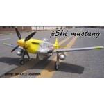 เครื่องบินบังคับ รุ่น p51d mustang 140cm