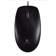 LOGITECH M100R MOUSE OPTICAL USB 1000DPI BLACK  