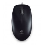 LOGITECH B100 MOUSE OPTICAL USB 1000DPI BLACK 