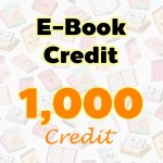 E-Book Credit 1000 credit